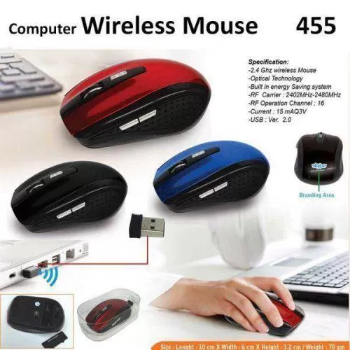 Wireless Computer Mouse H455