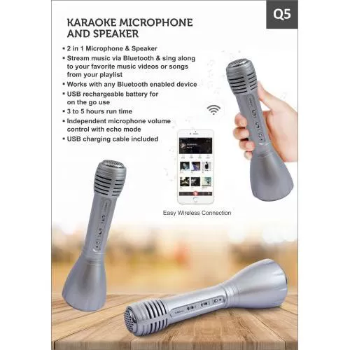 XECH Karaoke Microphone and Speaker  Q5