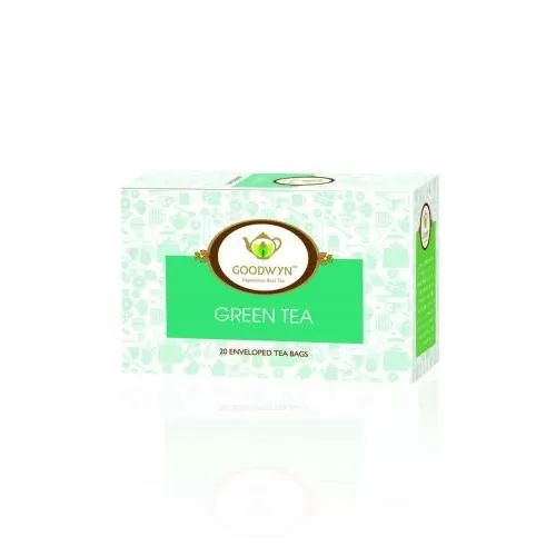 Goodwyn Pure and Premium Green Tea, 40 Tea Bags