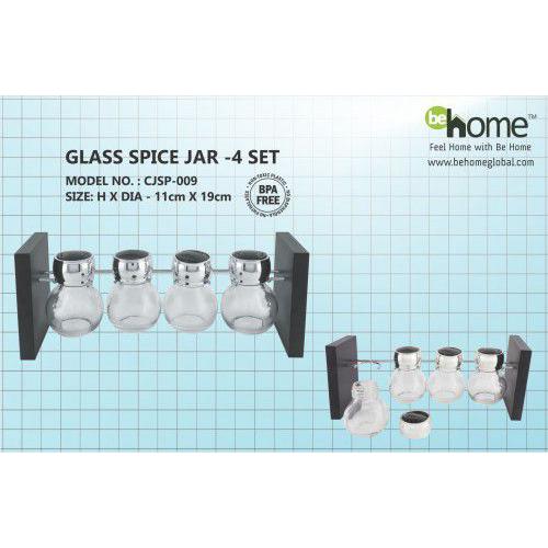 BeHome Glass Spice Jar CJSP-009