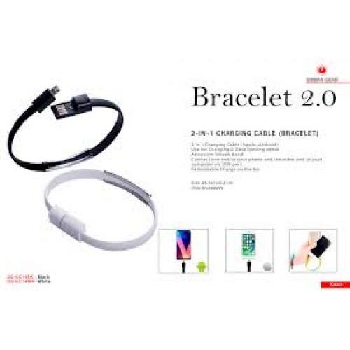 Bracelet 2.0 Promotional 2-in-1 Charging Cable (Bracelet) UG-GC14