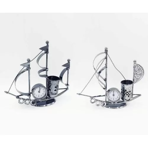 METAL SHIP PEN STAND PS-062