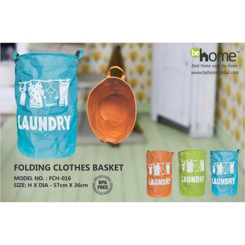 BeHome Folding Clothes Basket FCH-016
