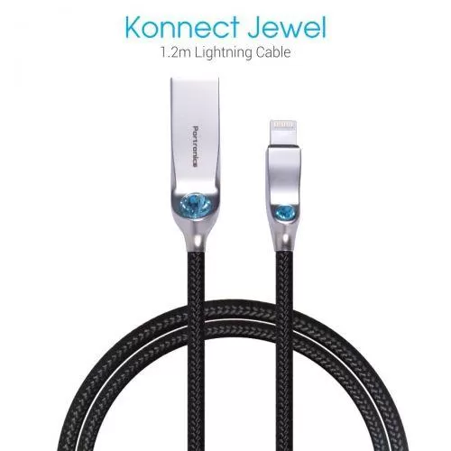 Portronics Konnect Jewel 2.1 A Lightining Cable POR 848