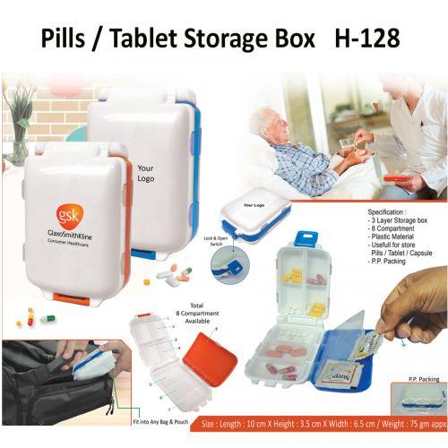 PROCTER - Pills / Tablet Storage Box H -128