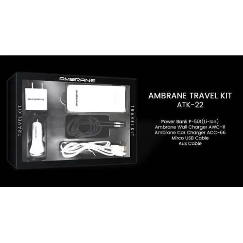 Ambrane Travel Kit ATK-22