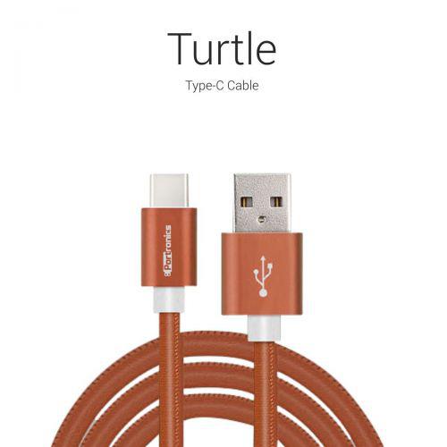 Portronics Turtle Type C Cable-Brown POR 596