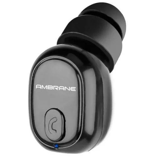 Ambrane In-Ear Mono True Wireless Earbud (Black) H-9 