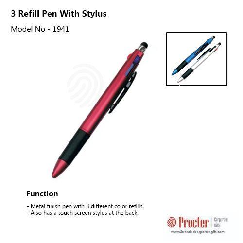 3 refill pen with stylus L63 