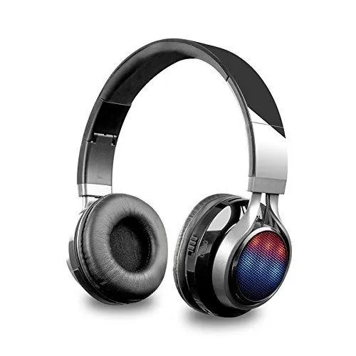 Zebronics Disc Bluetooth Headphone Headset with Mic (Black, On the Ear)
