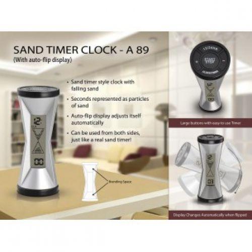 SAND TIMER CLOCK (WITH AUTO FLIP DISPLAY) A89