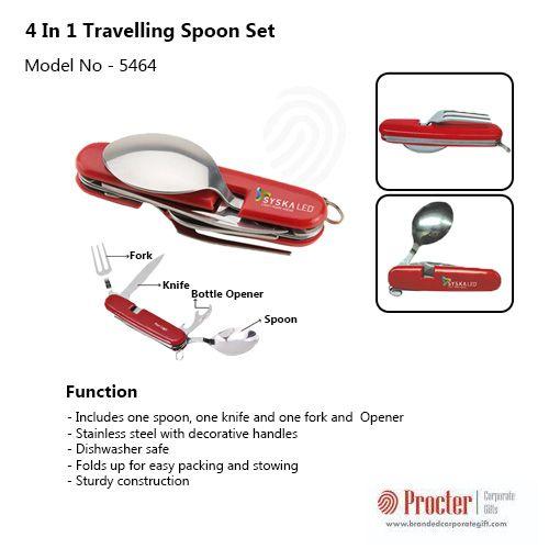 PROCTER - 4 in 1 Travelling Spoon Set H-401
