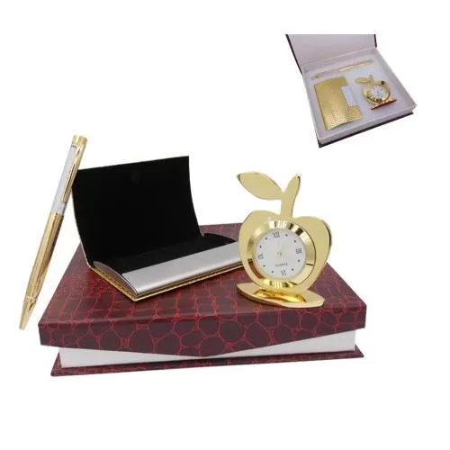 3-IN-1 APPLE GOLD GIFT SET GS-030
