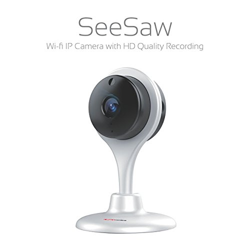 Portronics POR-675 SeeSaw Wi-Fi IP Camera with HD Quality Recording White