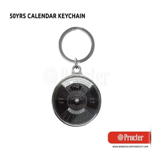 50 Years Calendar Keychain JR1235