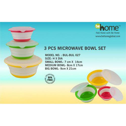 BeHome Microwave Bowl Sets BUL-BUL- 027