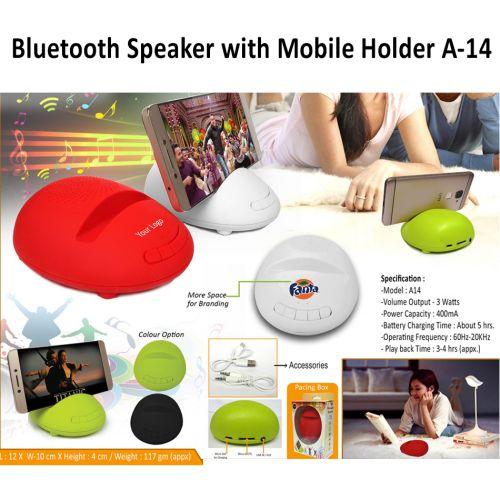 Bluetooth Speaker with Mobile Holder A-14