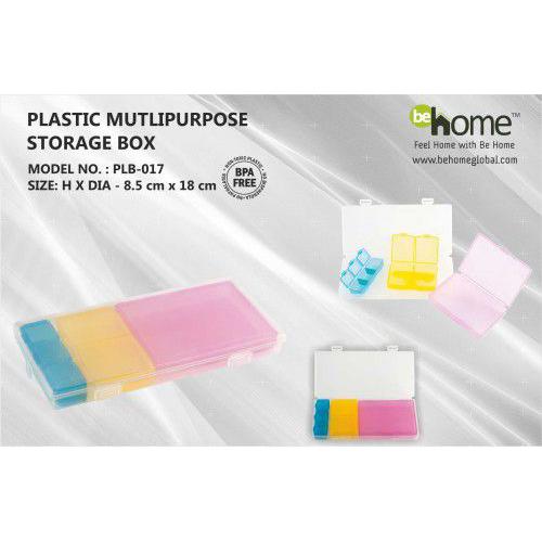 BeHome Plastic Multipurpose Storage Box PLB-017