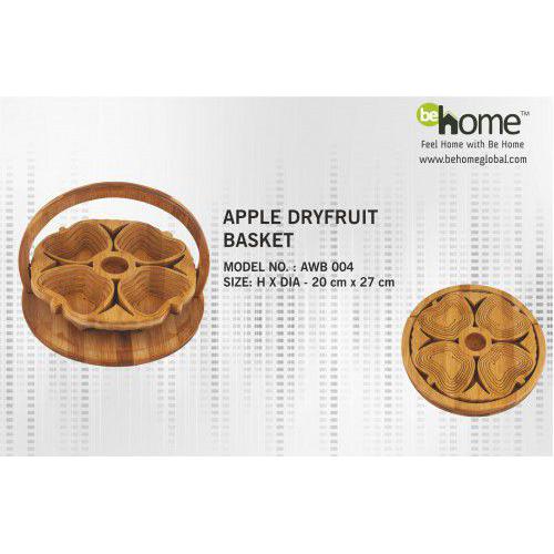 BeHome Apple Dryfruits Basket AWB - 004