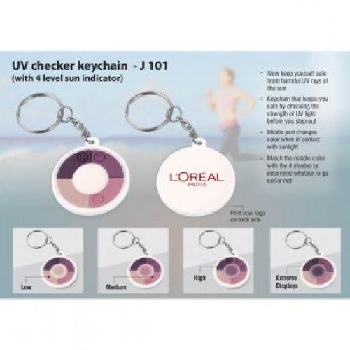 UV CHECKER KEYCHAIN (4 LEVEL INDICATOR) J101 