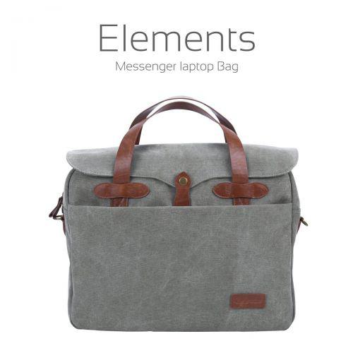 Portronics Unisex Elements Messenger Laptop Bags, Leather Bags For Laptop ,Leather Briefcase POR 642
