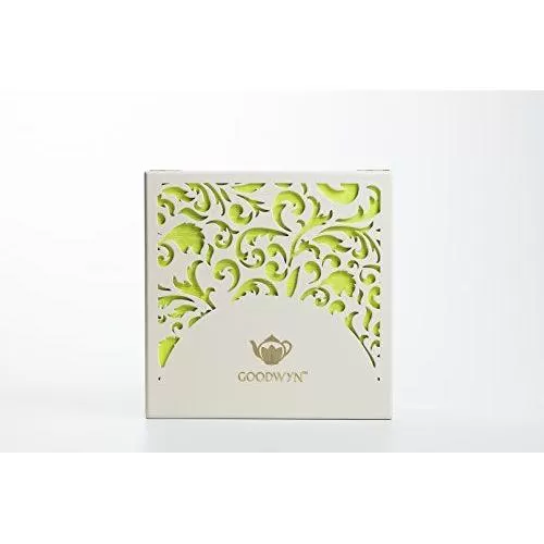 GOODWYN ALLURING LASER CUT CHEST, 90 TEA BAGS-DELICATE FILIGREE EXCLUSIVE GIFT BOX