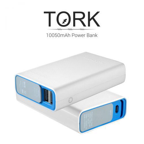 PROCTER - Portronics Tork White - Blue 10050 mah power bank