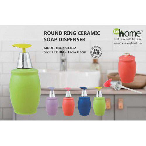 BeHome Round Ring Ceramic Soap Dispenser SD-012