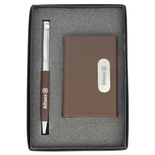 Gift Set With Metal pen and and Visiting card