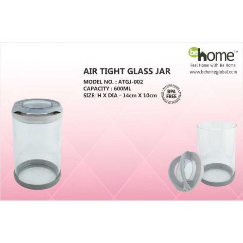 BeHome AIR TIGHT GLASS JAR (600ML)