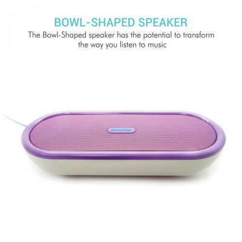 Portronics Sound Bowl Speaker (Purple)