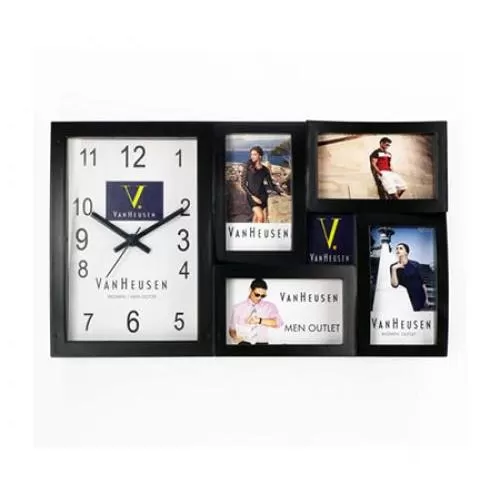 Collage Wall Clock  (Dial 150 X 240 mm) TB 1704