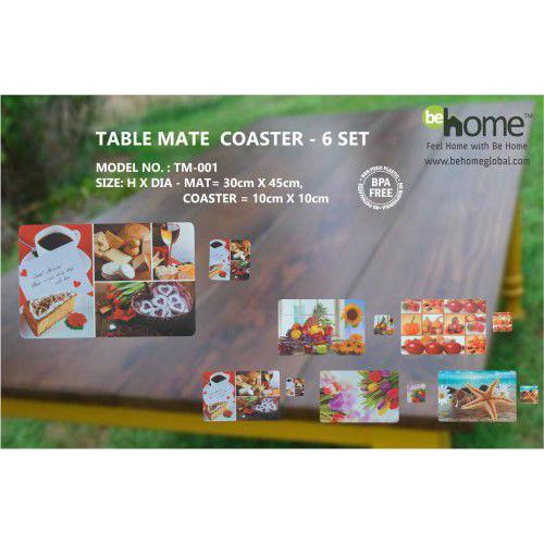 BeHome Table Mate Coaster 6 Set TM - 001