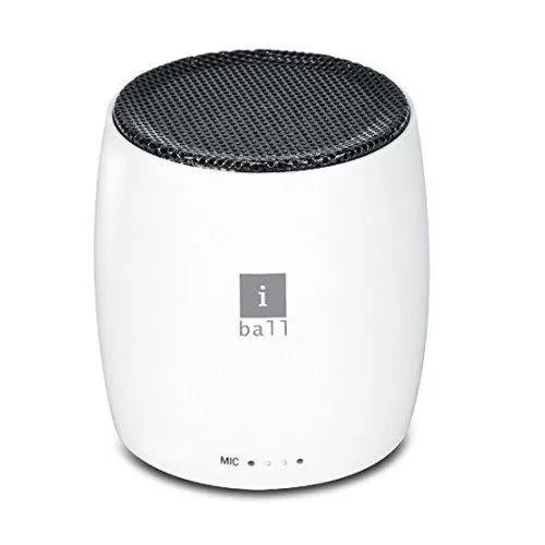 iBall Crazy Beatz B4 Portable Bluetooth Speaker (White)