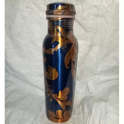 Jointless Blue Whale Copper Water Bottle 1100ML DC-67 