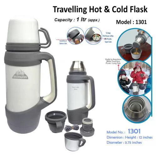 PROCTER - Travelling Hot & Cold Flask 1000ML-1301