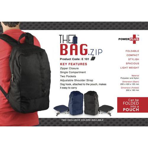 PROCTER - The Bag.zip : Folding travel backpack
