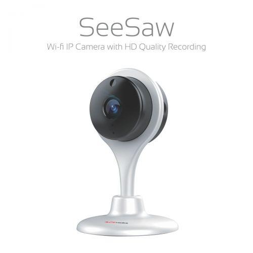 Portronics POR-675 SeeSaw Wi-Fi IP Camera with HD Quality Recording White