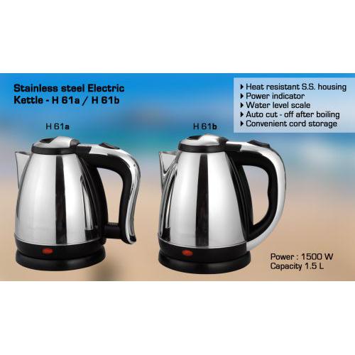 Stainless steel electric kettle (1.5 L) H109