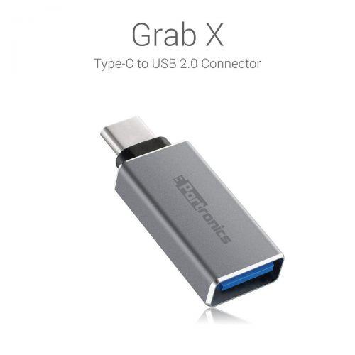 Portronics Grab-X Type-C to USB 2.0 Connector, USB Connectors, Type-C Connectors, USB Type-C POR 602