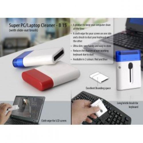 SUPER PC/LAPTOP CLEANER (WITH SLIDE-OUT BRUSH) B15 