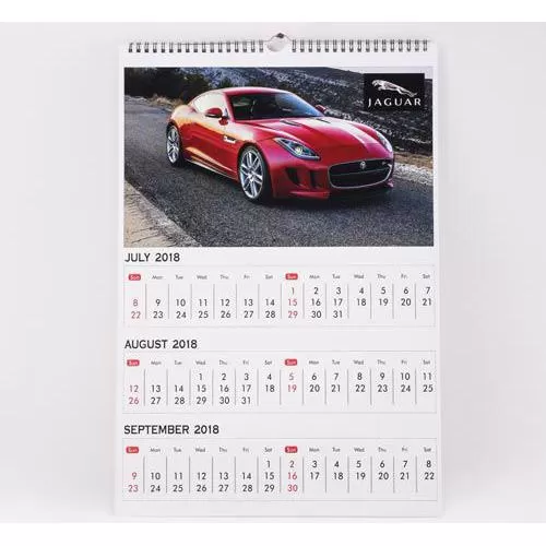  Product Display Wall Calendar (4 Sheets) 
