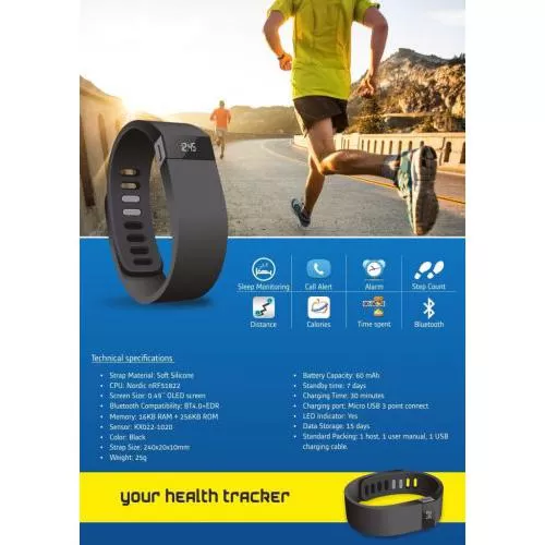 Smart Activity Fitness Tracker Band SB01