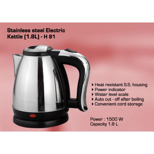 Stainless Steel Electric kettle (1.8L) H81