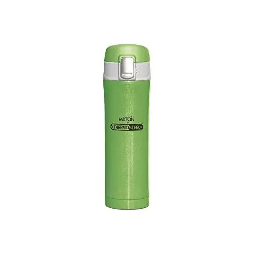 Milton Thermosteel Dazzle 400 - Stainless Steel Sporty Bottle (Green) FG-TMS-FIS-0081