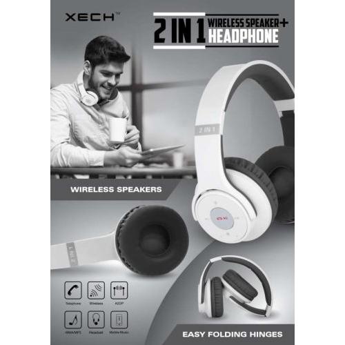 Xech 2 in 1 wireless speaker + Headphones