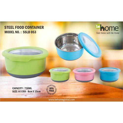 BeHome Steel Food Container SSLB - 053