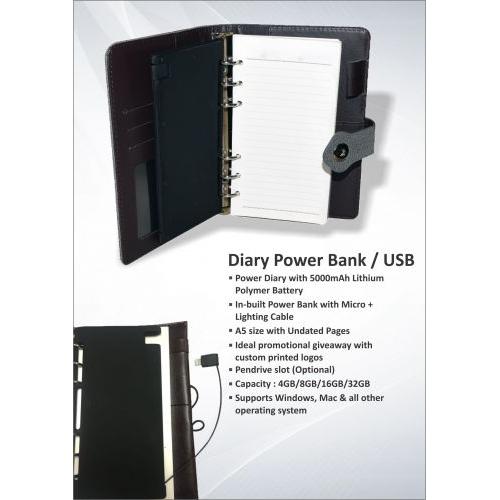 Xech Diary Powerbank 5000 mAh