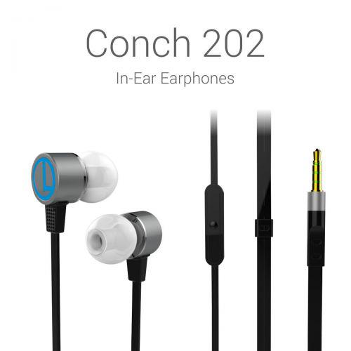 PROCTER - Portronics Conch 202 (Black) In-Ear Stereo Headphone having 3.5mm Aux port,In-Line high Quality mic,