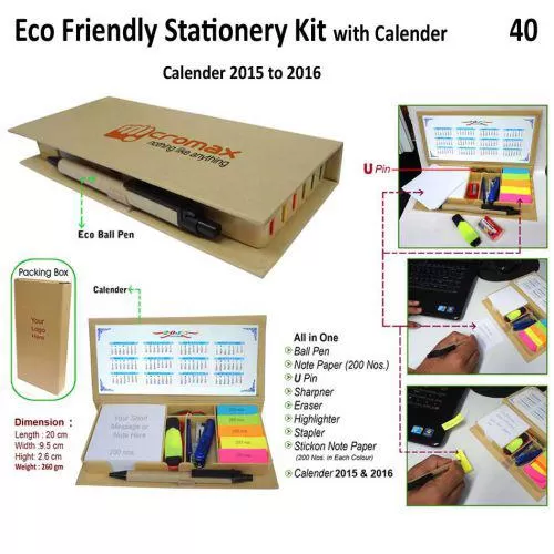 Eco Stationery Kit B40